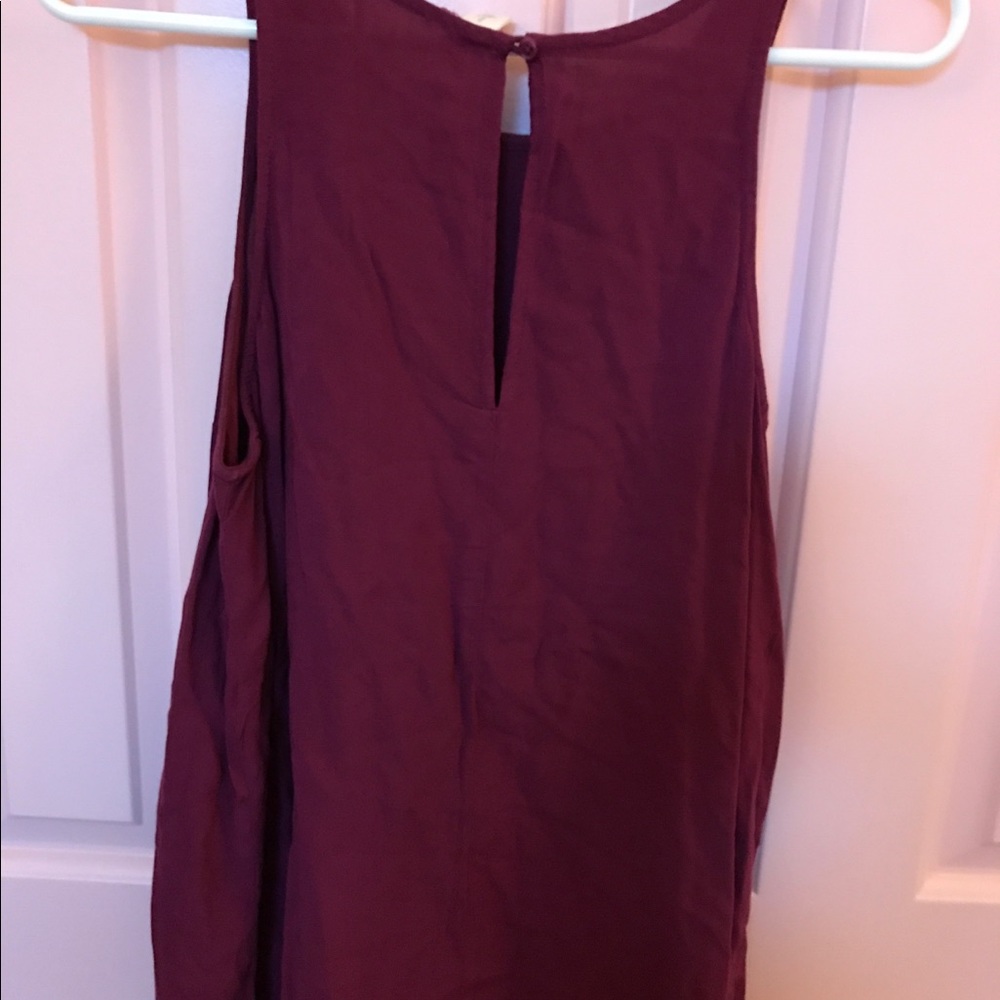 Purple blouse